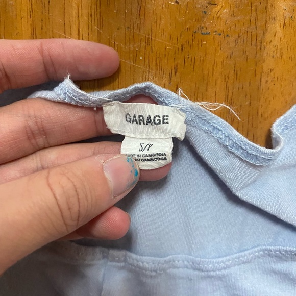 Light blue crop top - Picture 3 of 3